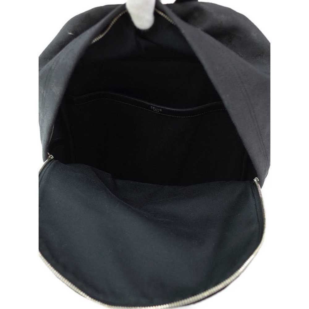 Celine Triomphe Medium Backpack Black - image 3